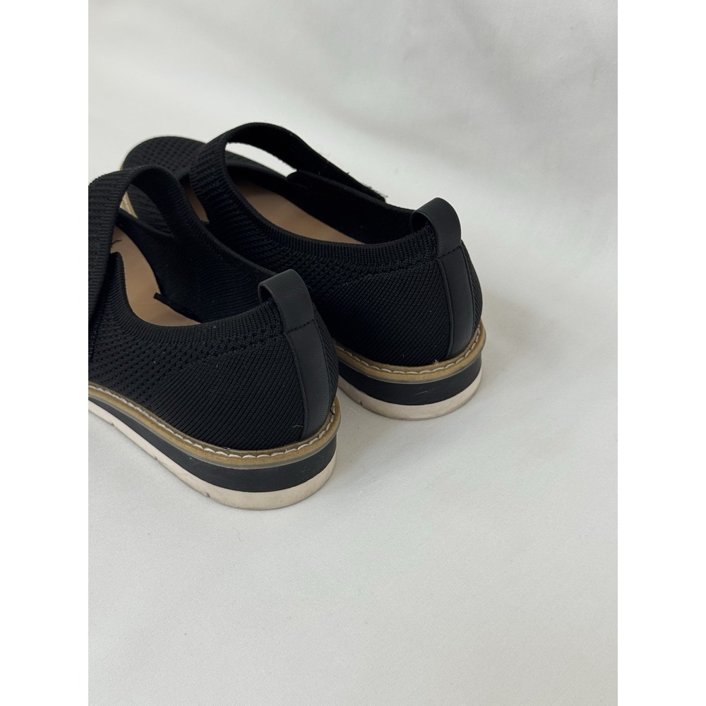 Mary Jane Flat Womens 9 Black Nordstrom Me Too - Picture 12 of 14